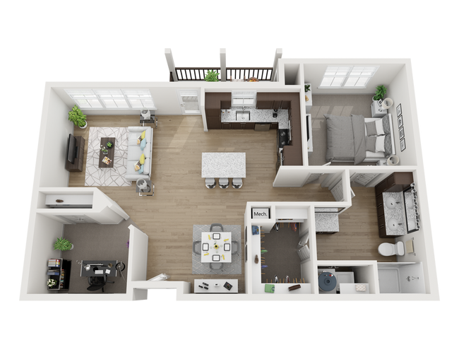 The Genoa | A3 7305 floor plan